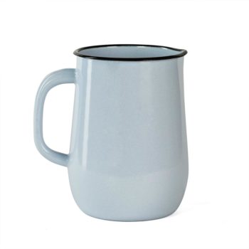 Enamel jug in various colors, very resistant and colorful.