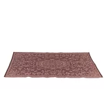 Resistant and reversible plastic carpet made in India
