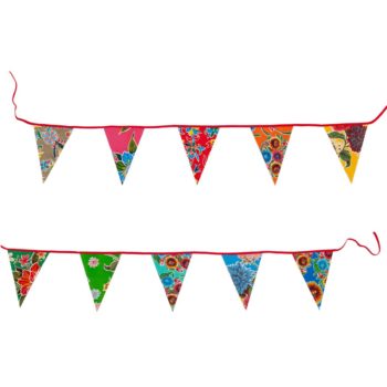 Festive oilcloth banners to decorate all kinds of parties