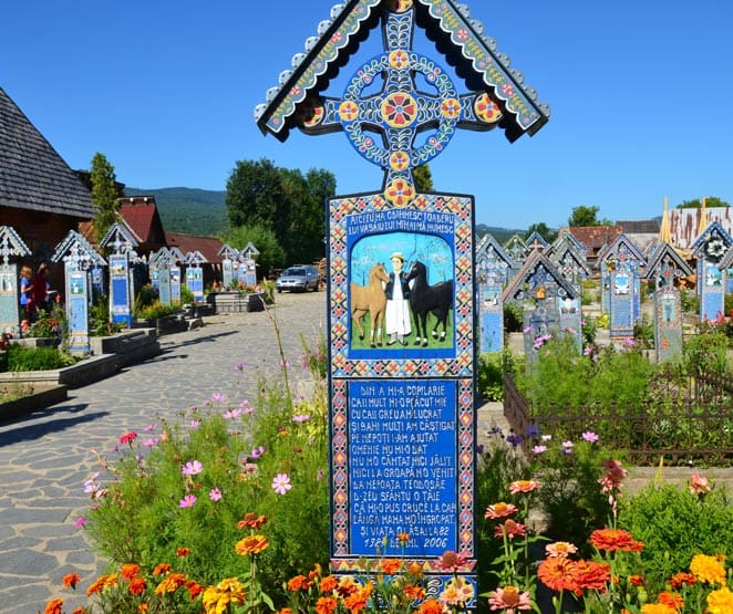 The merry cemetery of Sapanta