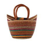 Bolgatanga shopping baskets, beautiful crafts from Africa
