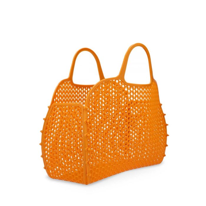 Colourful mesh small purse made of plastic