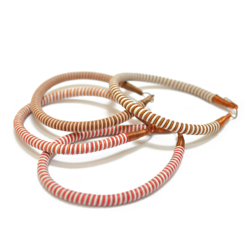 Telephone Wire Bracelet Four Spiral – World Design