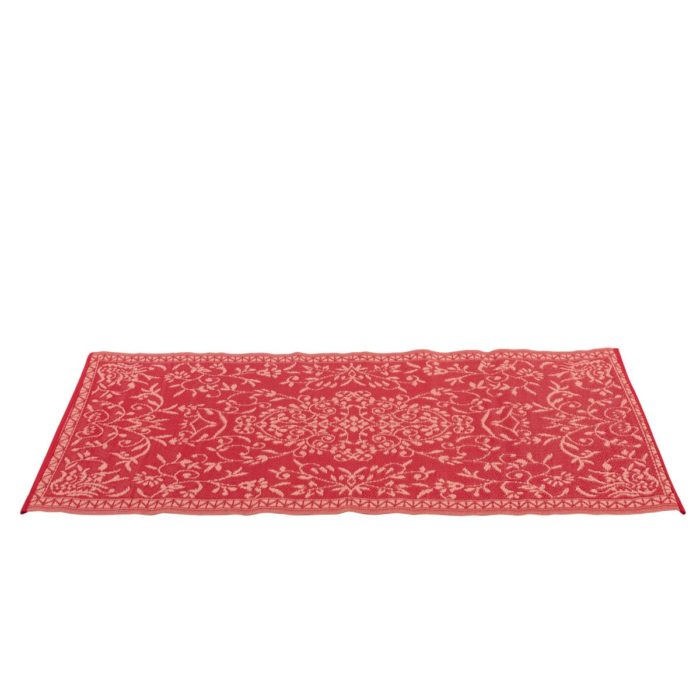 Indian plastic rug with vintage look for decoration