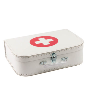 Red cross briefcase for children