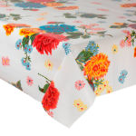 Mexican oilcloth tablecloth imported from Mexico