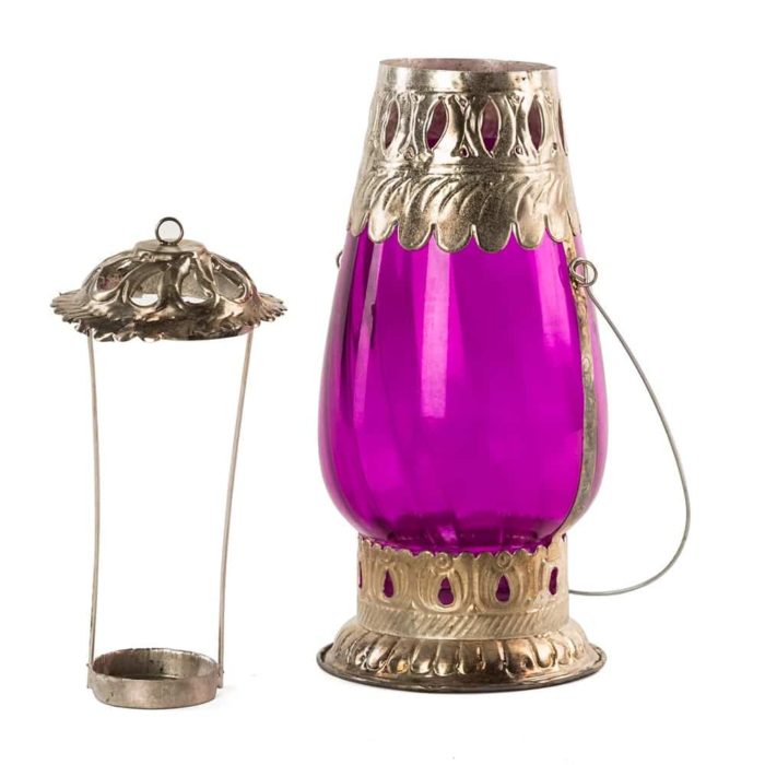 Ethnic candle holder or lantern made in India