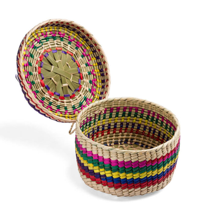 Mexican tortillero made with vegetable fibers